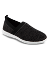 Isotoner Signature Zenz From Isotoner Women's Indoor/outdoor Elastic Sport Knit Elastic Slip-ons In Gray