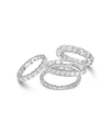 Macy's Diamond Eternity Bands In 14k White Gold 1 2 Ct. T.w. To 3 Ct. T.w. In Gold