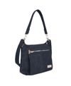 Travelon Anti-theft Heritage Hobo Bag In Blue