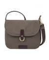 Travelon Anti-theft Courier Saddle Crossbody In Tan/beige