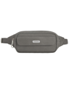 Travelon Essentials Anti-theft Slim Belt Bag In Gray