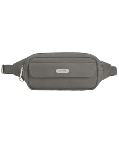 Travelon Essentials Anti-theft Slim Belt Bag In Smoke