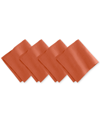 Villeroy & Boch La Classica Linen Napkin, Set Of 4 In Orange