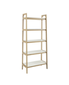 Madison Park Parker Bookcase In White