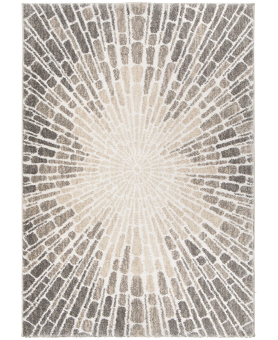 Palmetto Living Next Generation Starburst 5'3" X 7'6" Area Rug In Natural