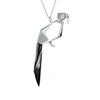 Gucci Necklace Parrot Silver
