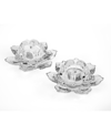 Godinger Lotus Votive Holder - Set Of 2 In Multi