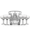 Godinger Dublin 5-pc. Champagne Set In White