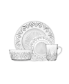 Godinger Dublin 16 Piece Dinnerware Set In Multi