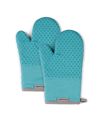 Kitchenaid Asteroid Oven Mitts, 7"x 12.5", Set Of 2 In Blue