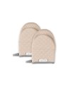 Kitchenaid Asteroid Mini 2-pc. Oven Mitt Set In Brown