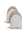 Kitchenaid Albany Mini 2-pc. Oven Mitt Set In Brown