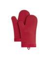 Kitchenaid Ribbed Soft Silicone 2-pc. Oven Mitt Set In Red