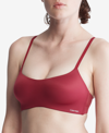 Calvin Klein Perfectly Fit Flex Lightly Lined Wirefree Bralette In Red Carpet