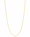 Macy's 14k Gold Necklace, 24" Dot Dash Chain (1mm) In Gold