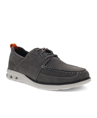 Dockers Men's Saunders Casual Boat Shoes Men's Shoes In Dark Gray