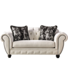 FURNITURE OF AMERICA FURNITURE OF AMERICA TRELANE UPHOLSTERED LOVE SEAT