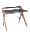 Lumisource Archer Desk In Gray