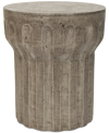 Safavieh Petell Outdoor Accent Table In Gray