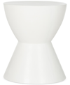 Safavieh Melvena Outdoor Accent Table In Ivory/cream