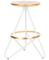 Safavieh Galexia Counter Stool In Gold