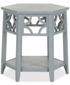 Safavieh Connor Hexagon End Table In Gray