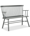 Safavieh Addison Spindleback Settee In Gray