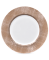 Noritake Hammock Round Platter In Tan/beige