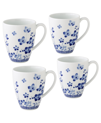 Noritake Bloomington Road Set Of 4 Mugs, 16 Oz. In Multi