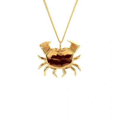 Gucci Crab Necklace Gold