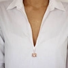 Gucci Crab Necklace Rose Gold In Crab