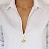 Gucci Triceratop Necklace Gold