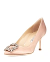 MANOLO BLAHNIK HANGISI 70MM PUMP,PROD135730023