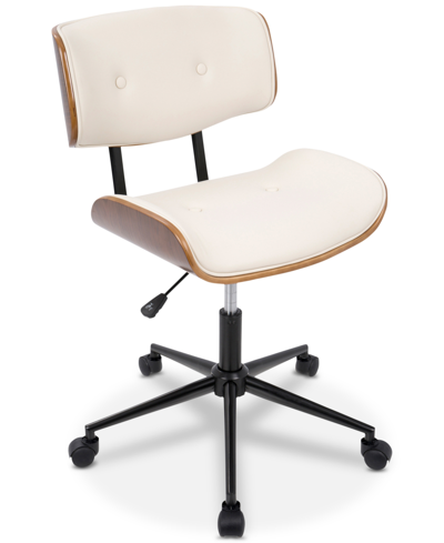 Lumisource Lombardi Office Chair In Tan/beige