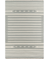 Erin Gates Thompson Tho-1 Billings Denim 7'6" X 9'6" Area Rug In Gray