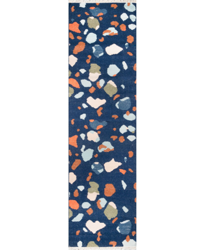 Momeni Jem Jem-2 2'3" X 8' Runner Rug In Navy