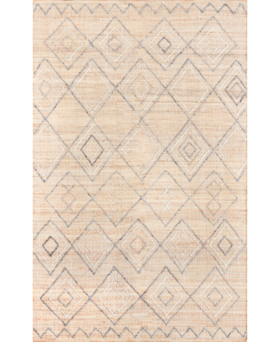 Lemieux Et Cie By Momeni Argan Arg-1 3'6" X 5'6" Area Rug In Beige