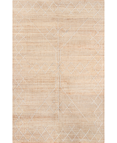 Lemieux Et Cie By Momeni Argan Arg-2 3'6" X 5'6" Area Rug In Beige