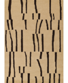 Momeni Simba Simbasim-4 3'6" X 5'6" Area Rug In Ivory/cream