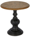 Madison Park Mabon Accent Table, Quick Ship In Tan/beige