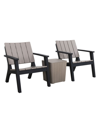 DUKAP ENZO 3 PIECE PATIO SEATING SET