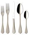 Villeroy & Boch 18/10 Flatware, Medina 64 Piece Set In Tan/beige