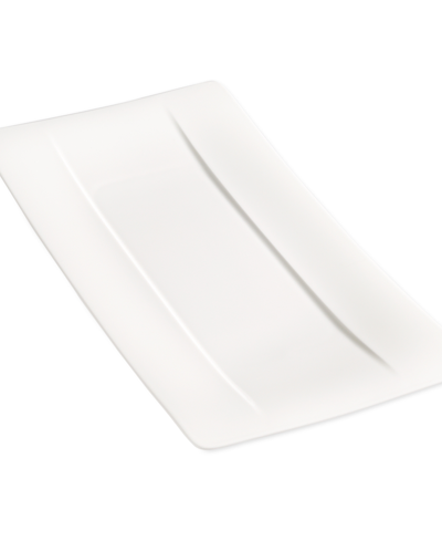 Villeroy & Boch Modern Grace Rectangular Serving Tray In White