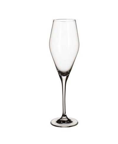 Villeroy & Boch La Divina Champagne Flute Glass, Set Of 4 In Clear