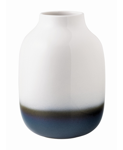 Villeroy & Boch Lave Home Nek Vase, Large In Blue/white