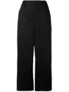 LEMAIRE CROPPED WIDE LEG TROUSERS,W171PA23LF13712063641