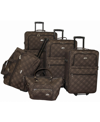 AMERICAN FLYER PEMBERLY BUCKLES 5 PIECE LUGGAGE SET