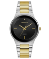 Caravelle Designed By Bulova Men's Diamond-accent Two-tone Stainless Steel Bracelet Watch 40mm Women's Shoes In White