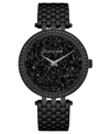 CARAVELLE DESIGNED BY BULOVA WOMEN'S BLACK STAINLESS STEEL BRACELET WATCH 38MM WOMEN'S SHOES