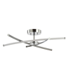 Jonathan Y Crucis 31.5" Modern Integrated Led Pendant In Silver
